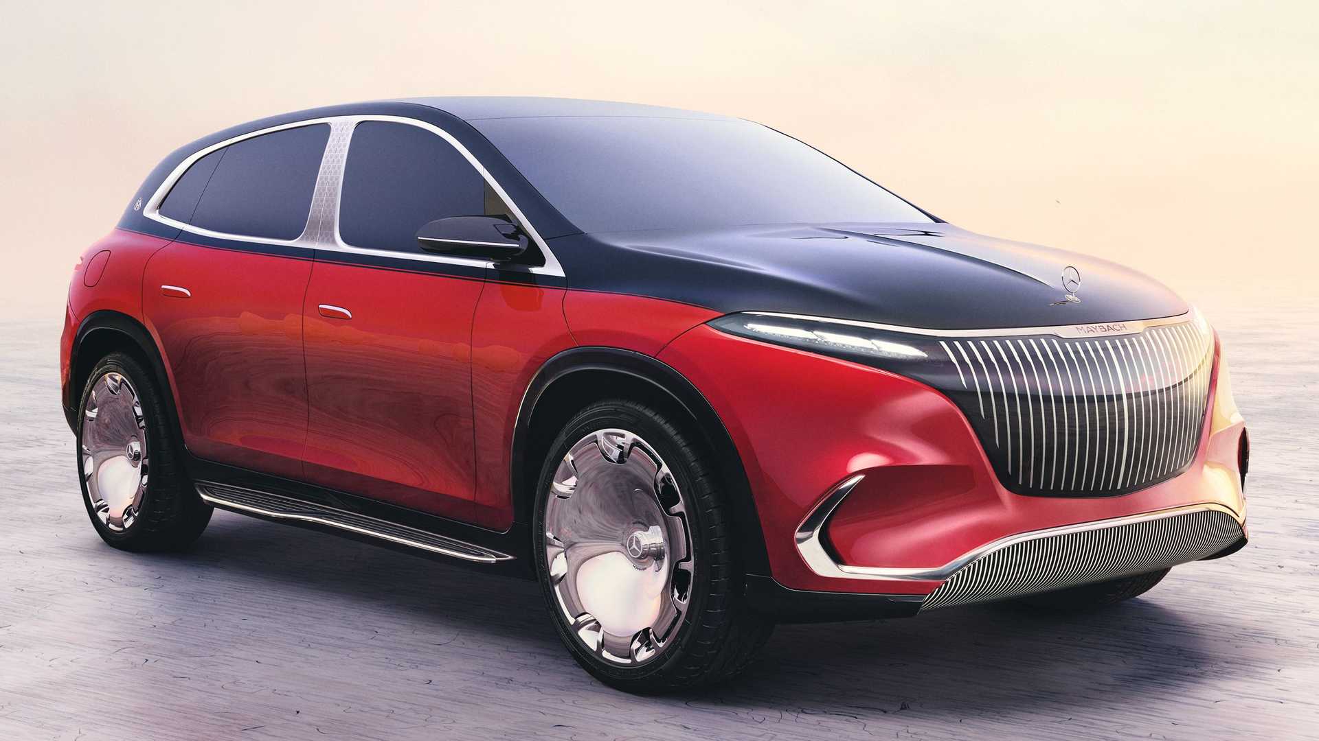 Mercedes-Maybach EQS SUV Concept Debuts As Smoothly Styled, Opulent EV