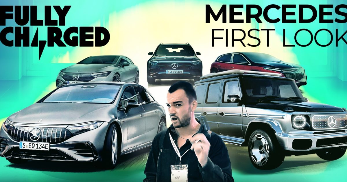 Mercedes unveils 5 new electric cars! First look at EQG, EQE, Maybach EQS, more [Video]