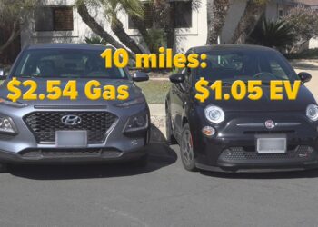 Locals sound off about gasoline vs electric vehicle challenge